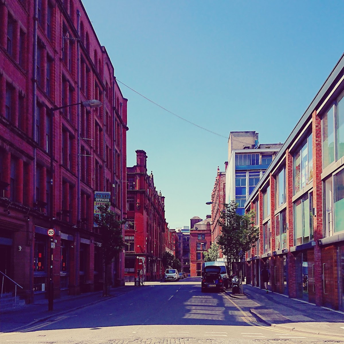 manchester cityscape
